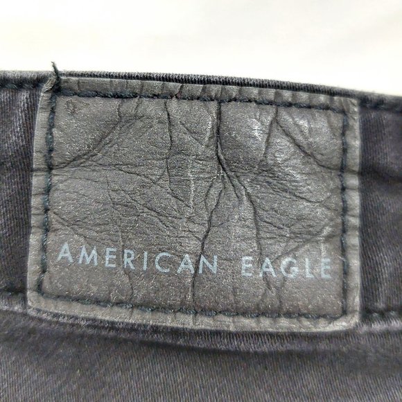 American Eagle Black Super Hi-Rise Jegging Jeans - Picture 11 of 14